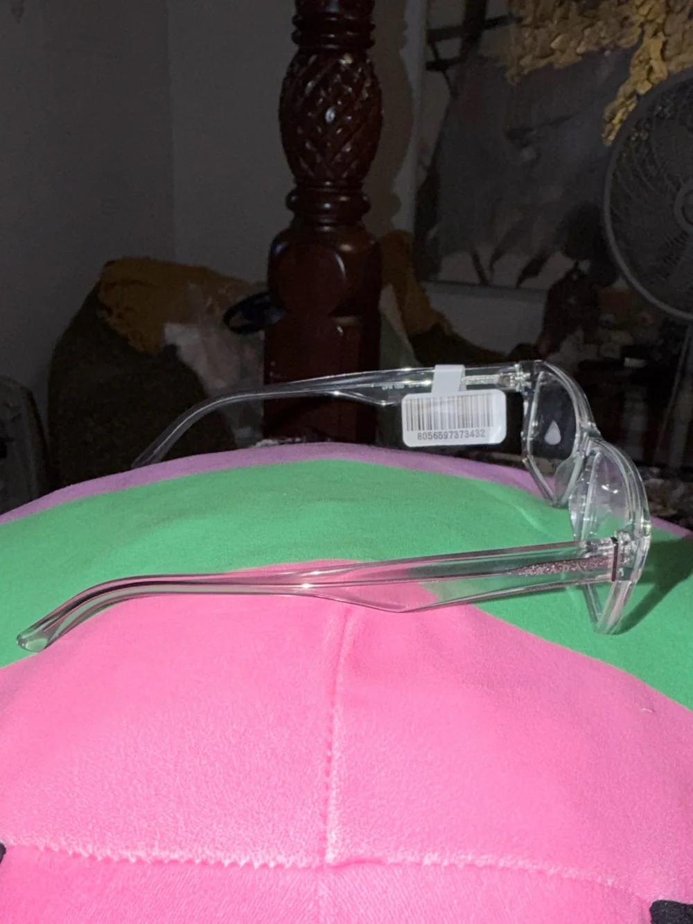 Prada PR 16MV U431O1 57/16 Clear Gray Frames